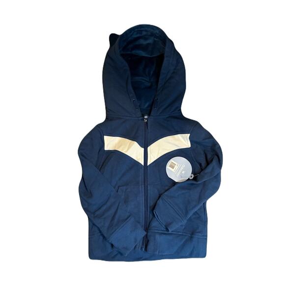 Cubcoats Rekka the Raccoon 2 In 1 Zip-Up Hoodie Blue & White Size 4-5 Plushie - Picture 3 of 5